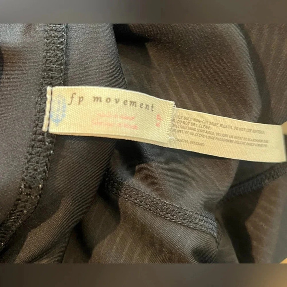 Free People Free Movement Leggings Black Size‎ Small P - Picture 5 of 6